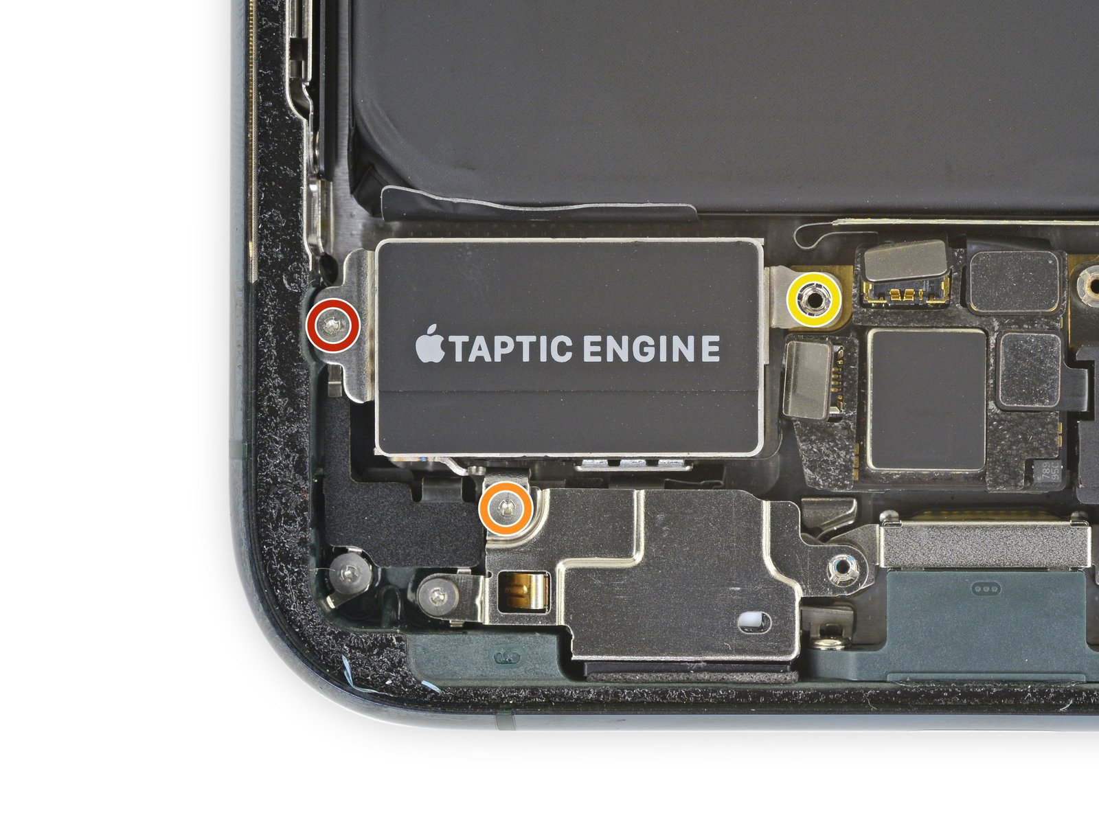 Unscrew the Taptic Engine